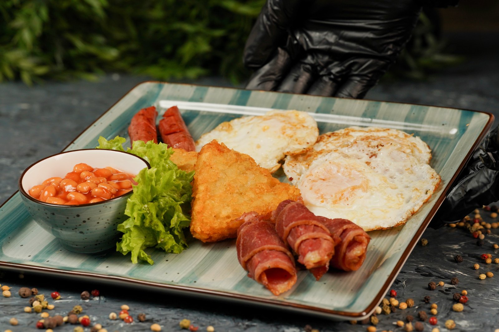 Breakfast set at First Clique